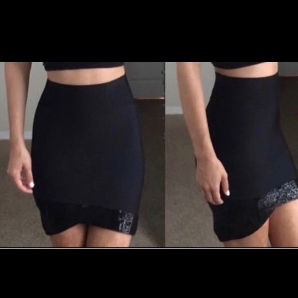 COPY - Bcbg bandage sequined skirt size xxs